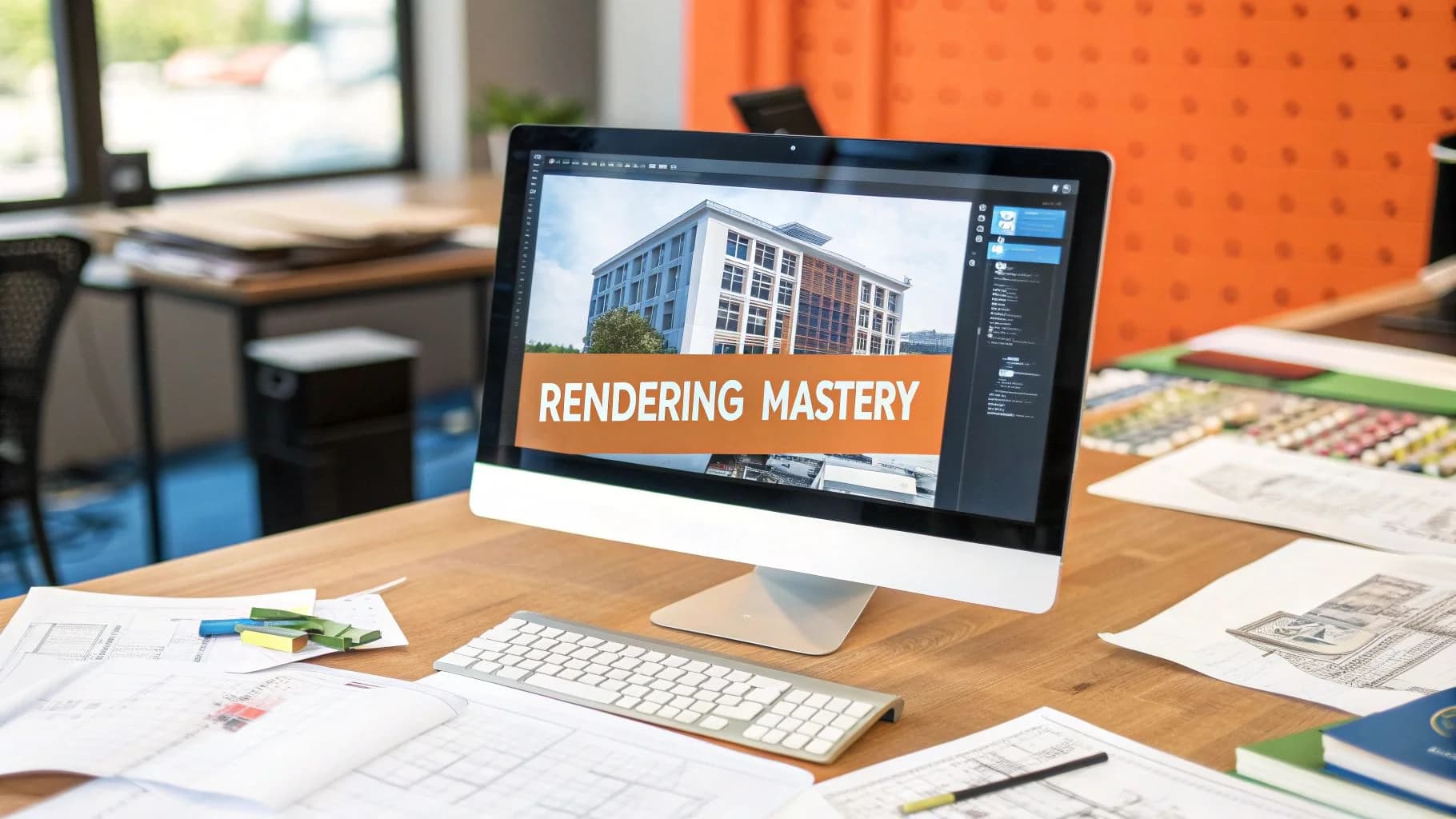 12 Mejores Opciones de Software de Renderizado Arquitectónico para 2025 – Decorative illustration