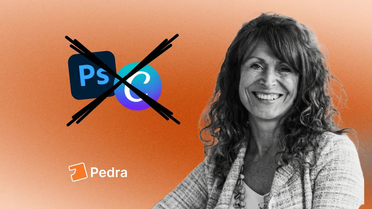 Cómo la agente inmobiliaria Sandra Noy reemplazó Photoshop con IA – Case study illustration
