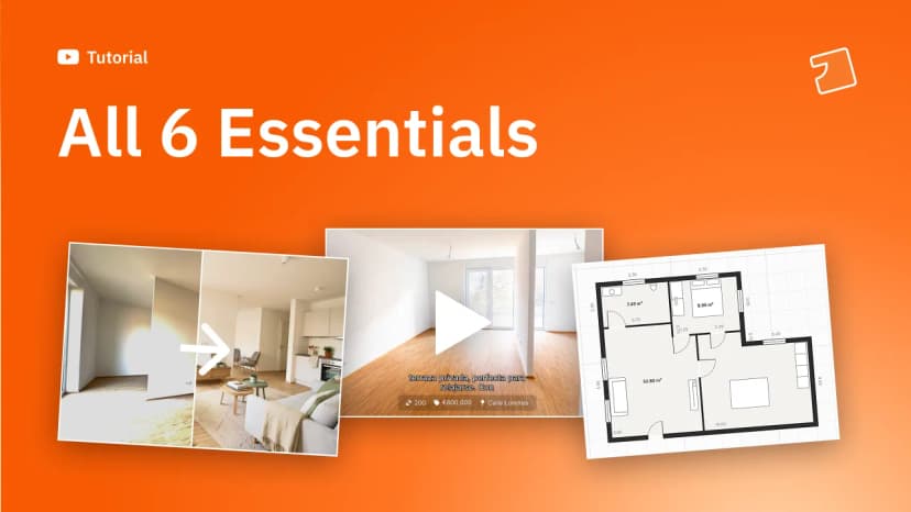 I sei elementi di un annuncio immobiliare professionale: foto arredate, video e planimetria