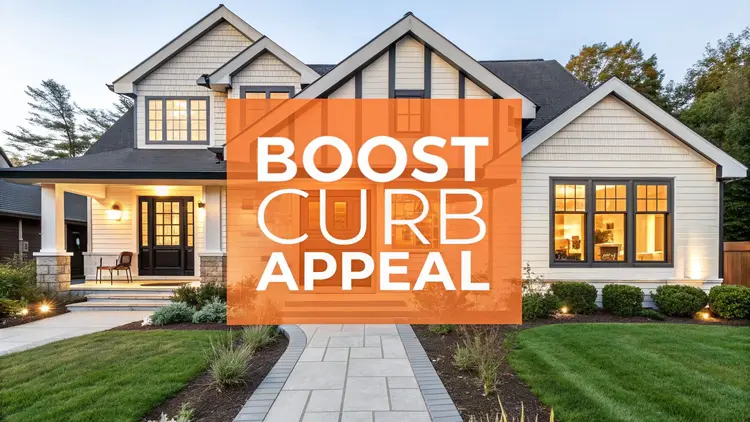 Top Home Exterior Renovation Ideas to Boost Curb Appeal in 2025 – Decorative illustration