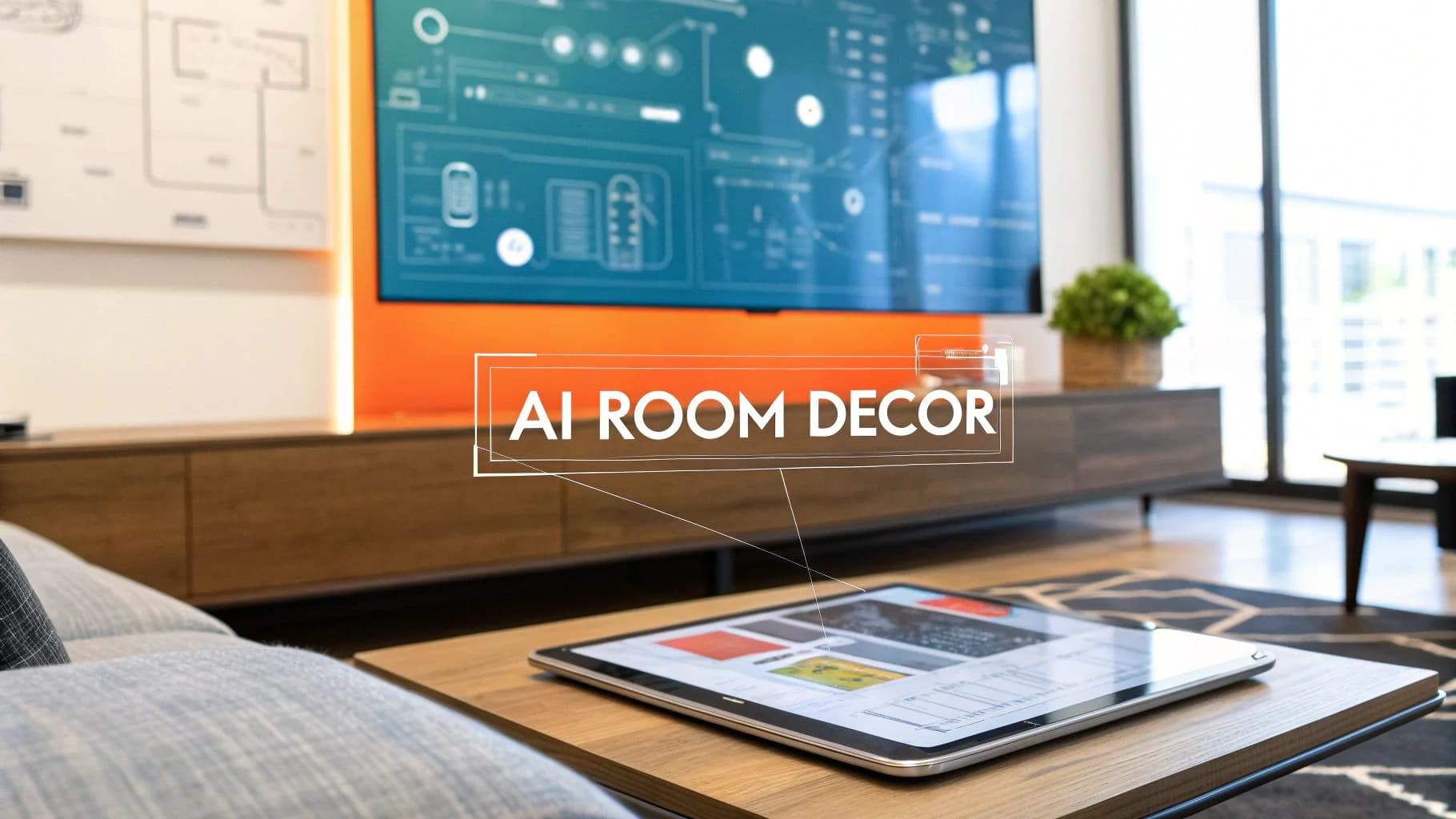 Las 7 mejores herramientas de decoración de habitaciones con IA para 2025 – Decorative illustration