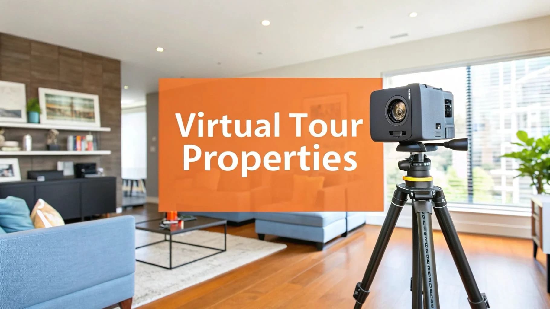 Pareja explorando un tour virtual de una propiedad inmobiliaria en una tablet
