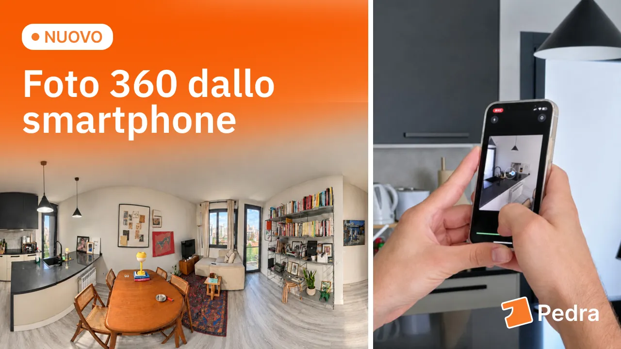 Novità: Tour Virtuale Immobiliare senza Fotocamera 360 | Pedra