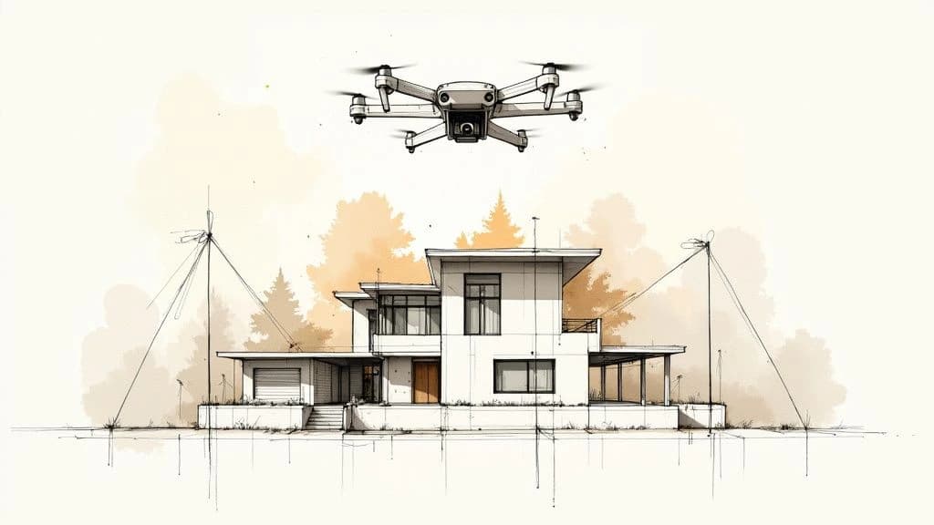 Guía de Video Inmobiliario con Drones para Ventas Más Rápidas – Case study illustration