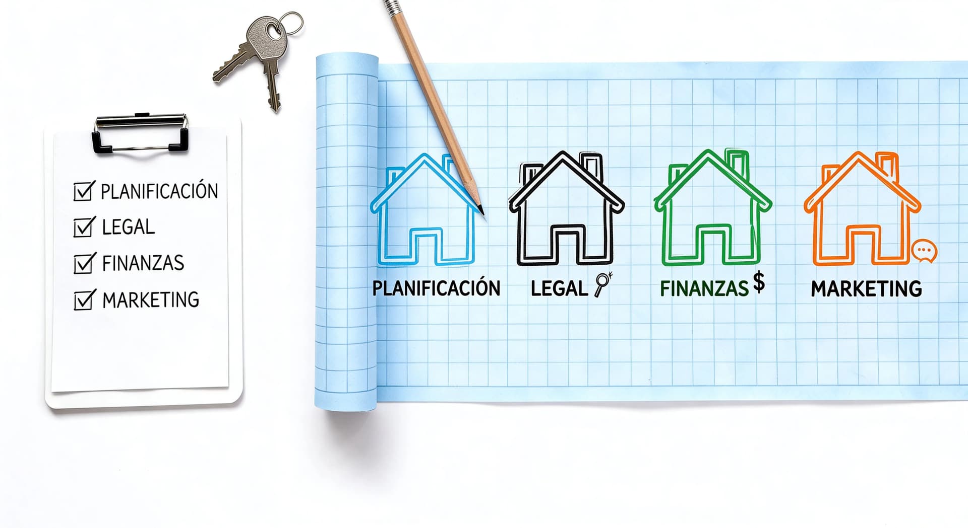 Cómo montar una inmobiliaria de éxito paso a paso en 2026
