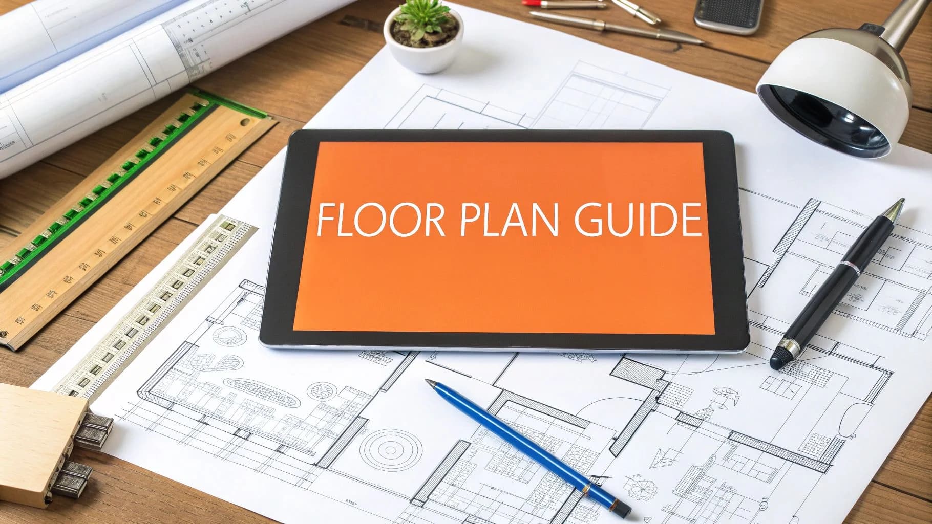 Tu guía para un plano de planta inmobiliario – Decorative illustration