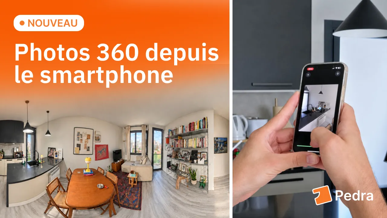 Nouveau : Visite Virtuelle Immobilière sans Caméra 360 | Pedra