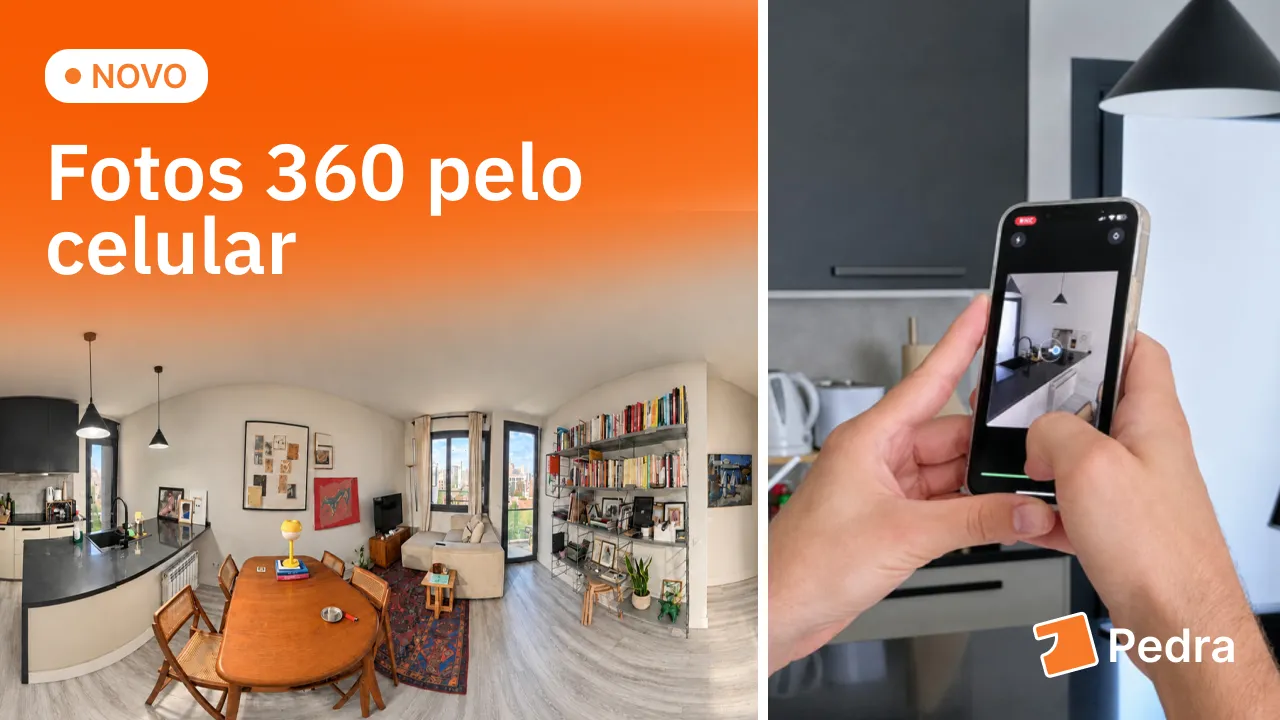 Novo: Tour Virtual 360 de Imóvel sem Câmera 360 | Pedra