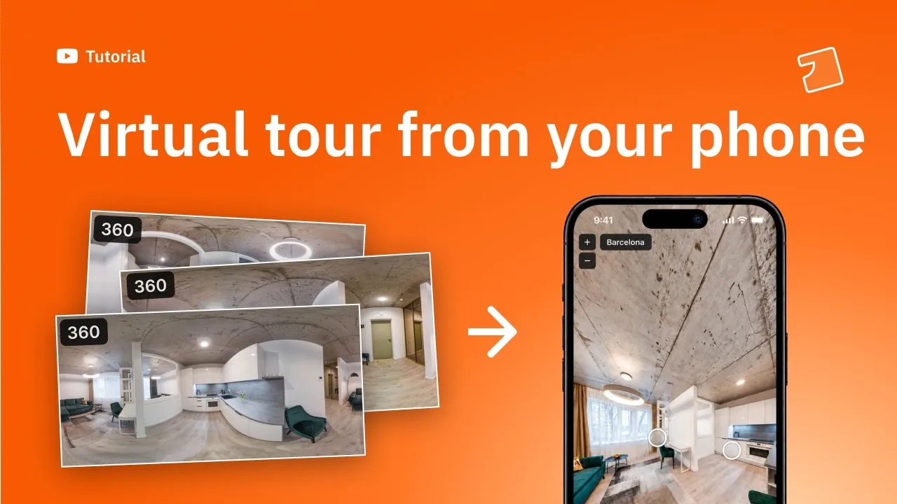 Make a real estate virtual tour from your phone with the Pedra app
