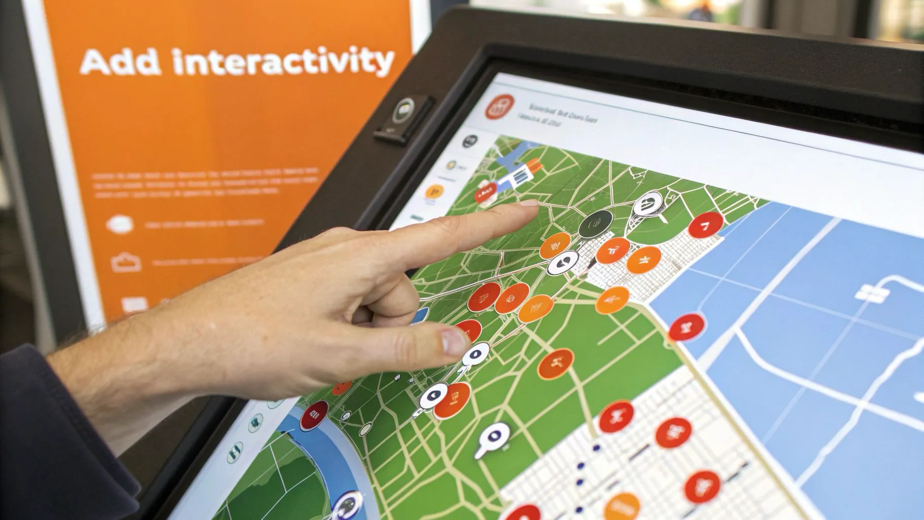 Elementos interactivos en recorridos virtuales