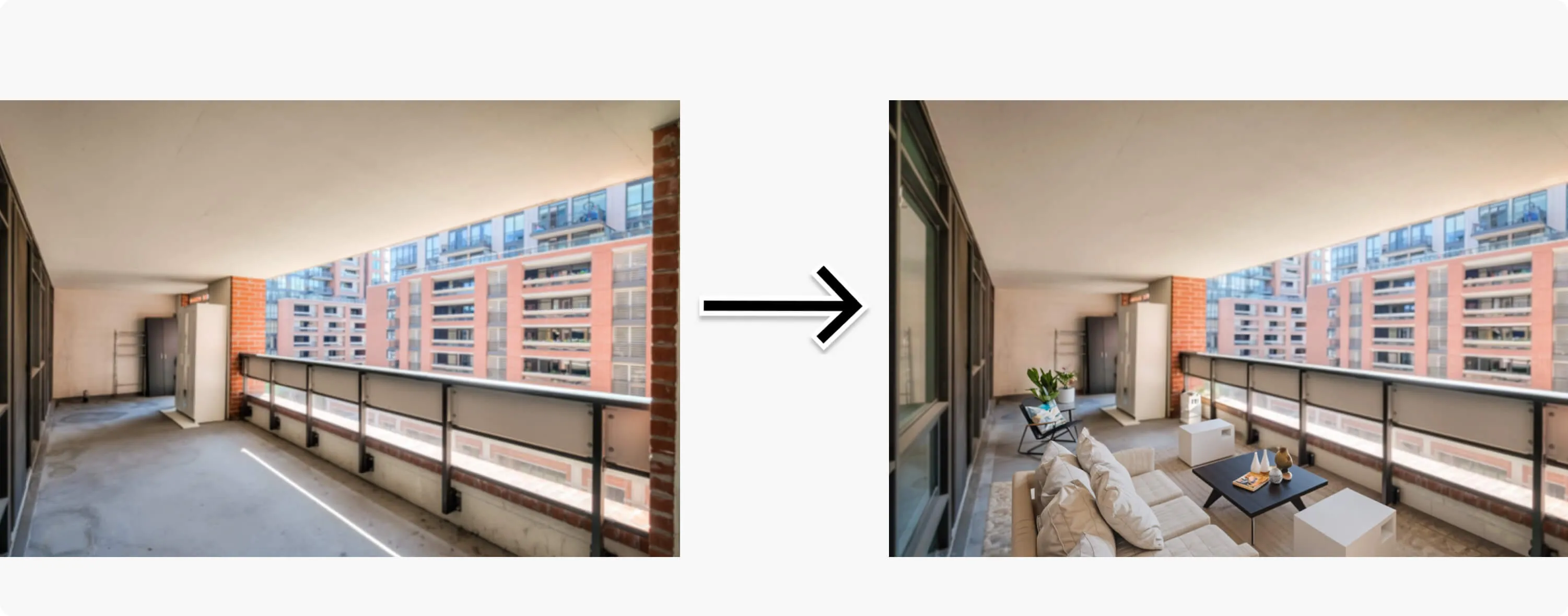 Cómo crear una puesta en escena virtual para una terraza – Ejemplos