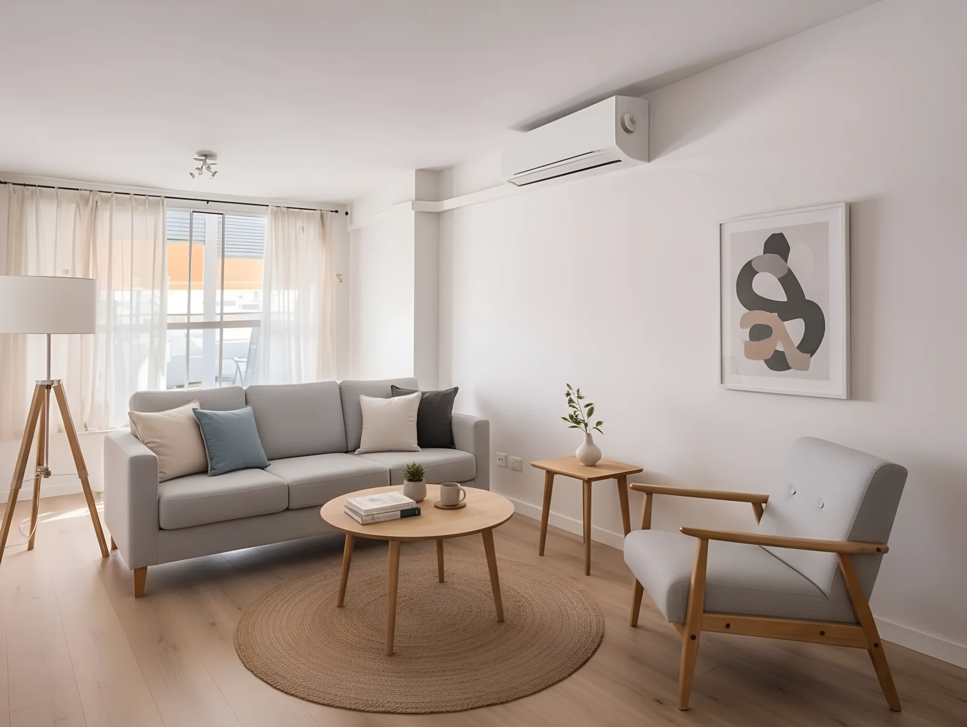 Après mise en scène - Appartement meublé