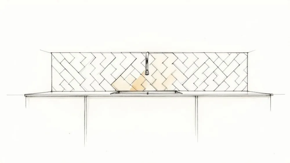Backsplash come Dichiarazione Visiva
