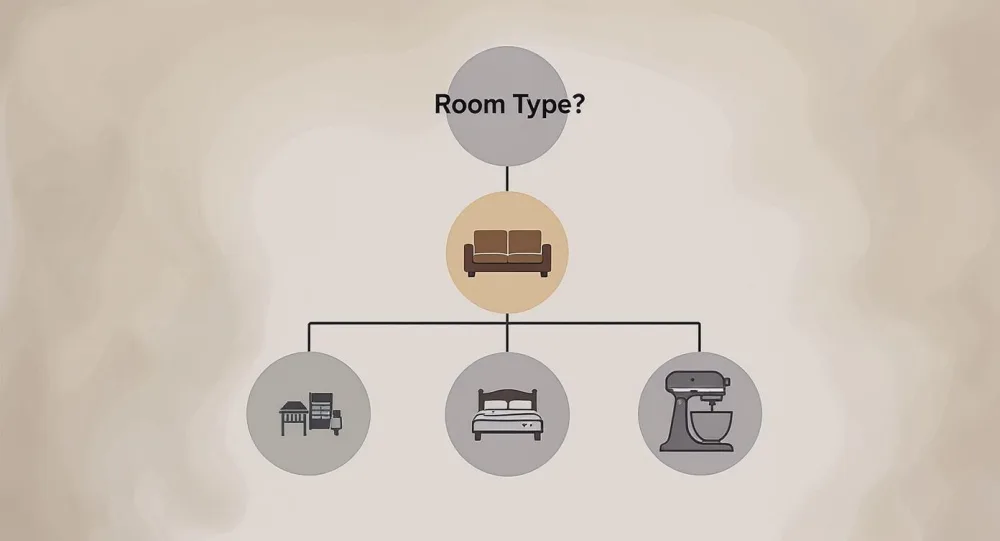 Infografía sobre staging de diseño interior