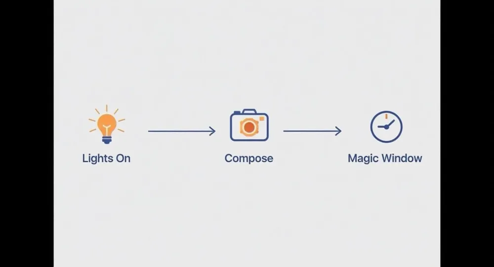 Infographic about twilight real estate photography