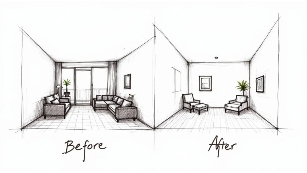 Allestimento e Decluttering degli Spazi