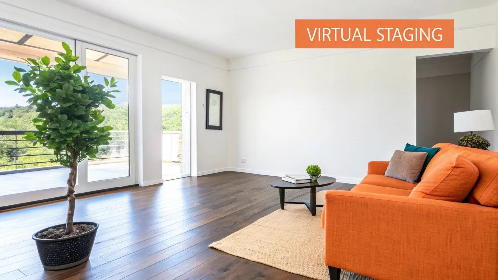 Virtual Staging Example