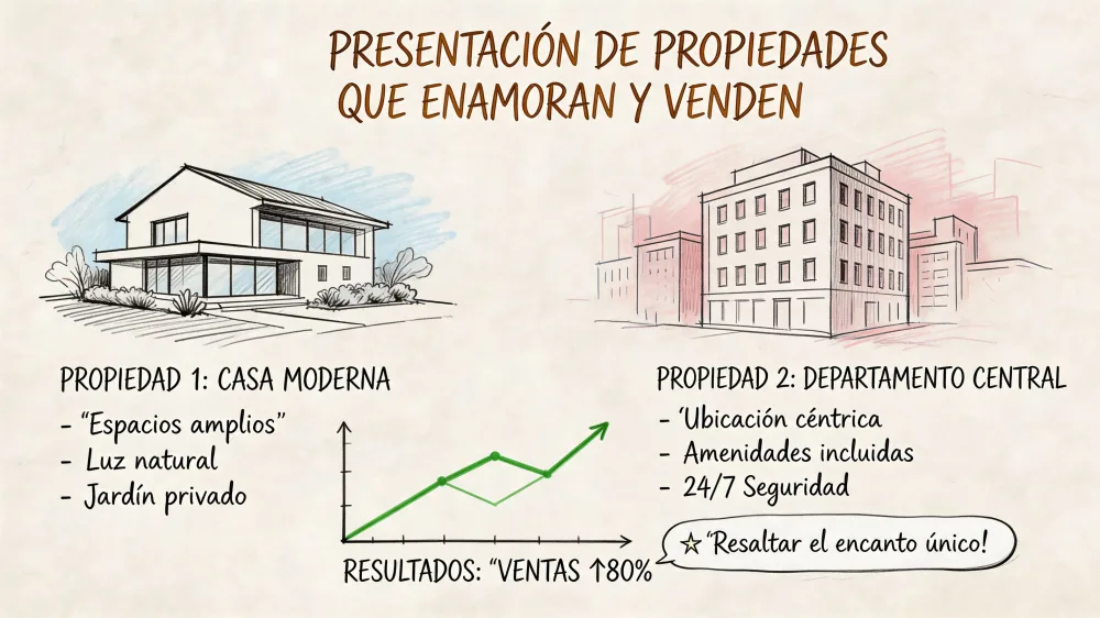 Eine vergleichende Illustration mit einem modernen Haus und einer zentral gelegenen Wohnung zur Vermarktung erfolgreicher Immobilien.