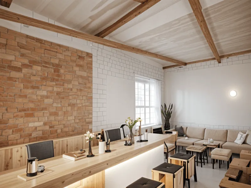 Spazio commerciale dopo il rendering
