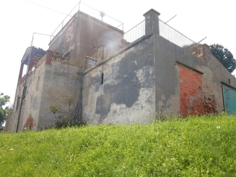 Exterior de casa antes del render
