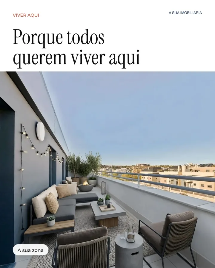 A sua zona